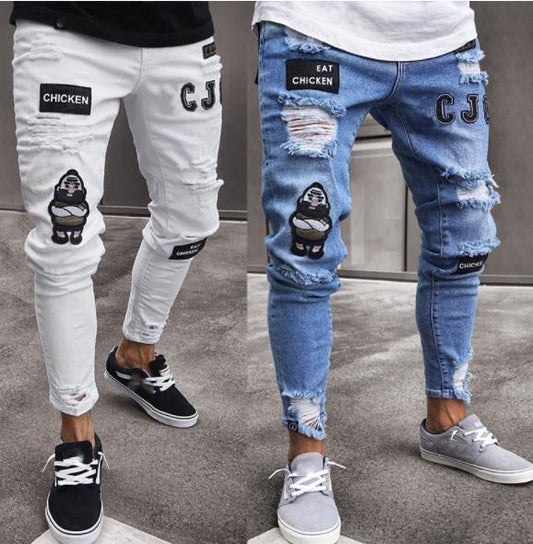 Trendy Denim Jeans - Slim Fit