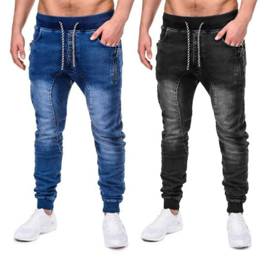 Men's Casual Skinny Sports Jeans