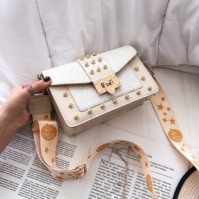 Cross-body Bag with rivets - Small