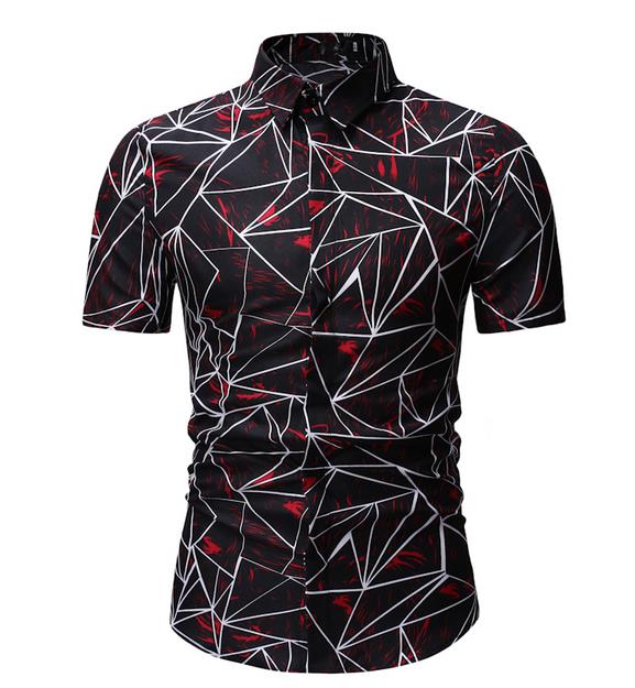 Men's Graphic Casual Shirt