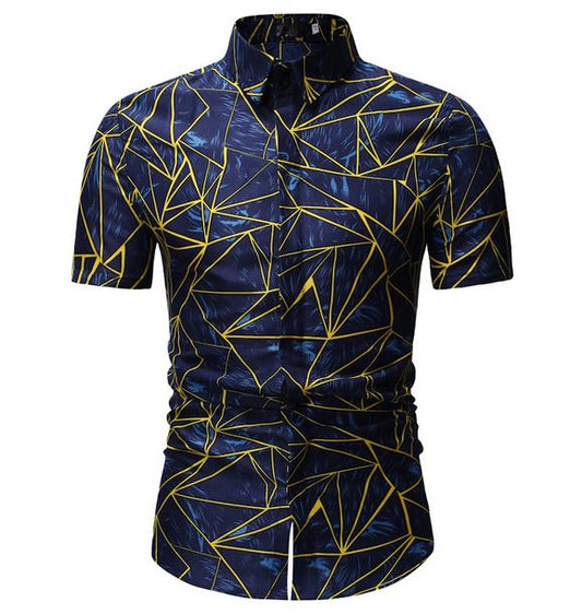 Men's Graphic Casual Shirt