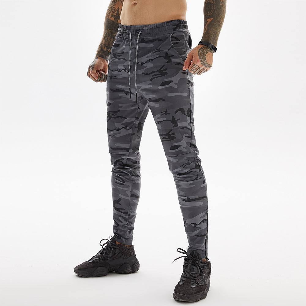 Men's Multi-pocket Camo Trousers