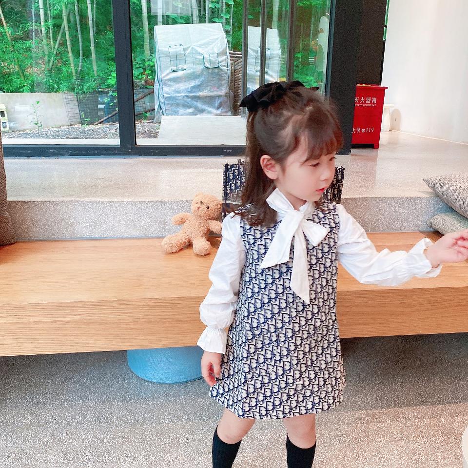 Girls dress printed A-line skirt