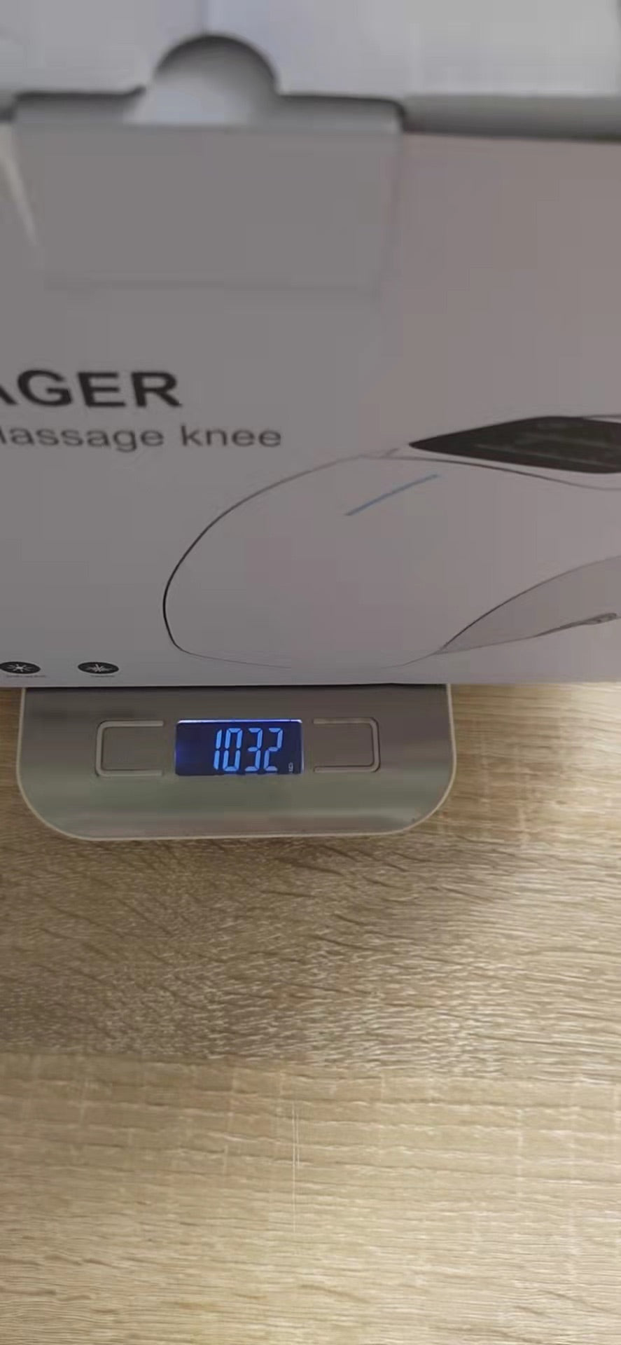 Knee Smart Electric Massager Electric Red Heat