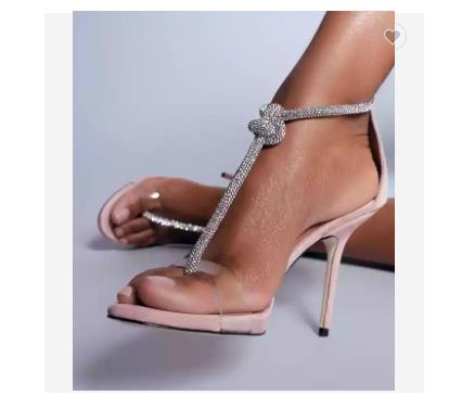 Sexy Rhinestone Thong Sandal