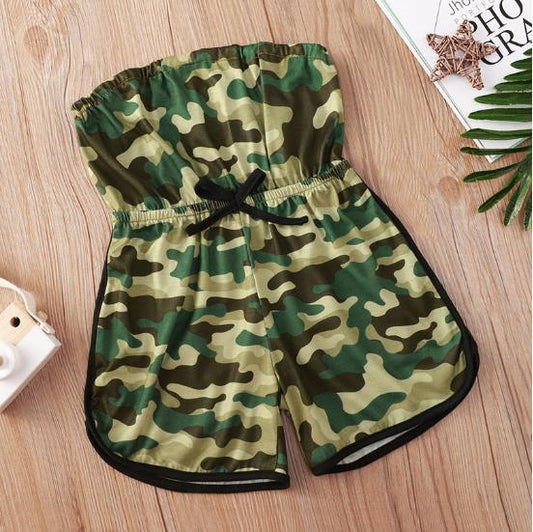 Camouflage Romper