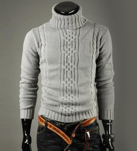 Men's Sexy Turtleneck Sweater