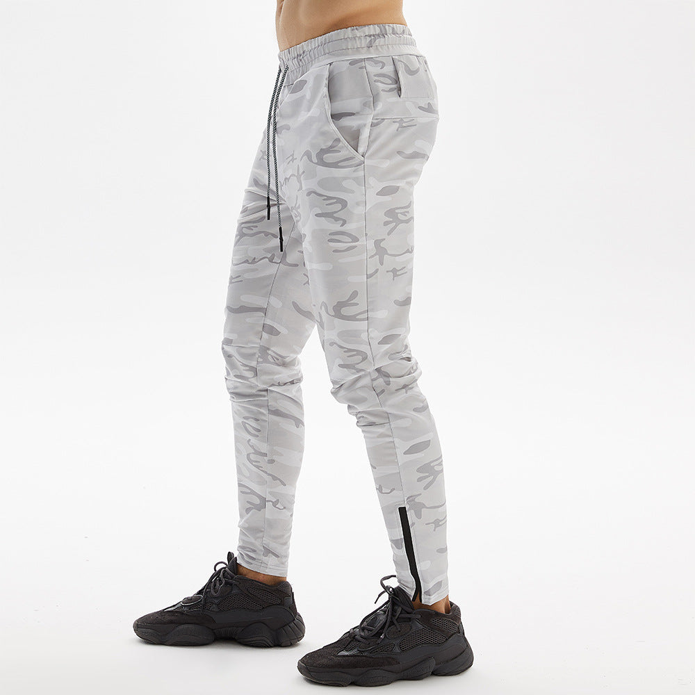 Men's Multi-pocket Camo Trousers