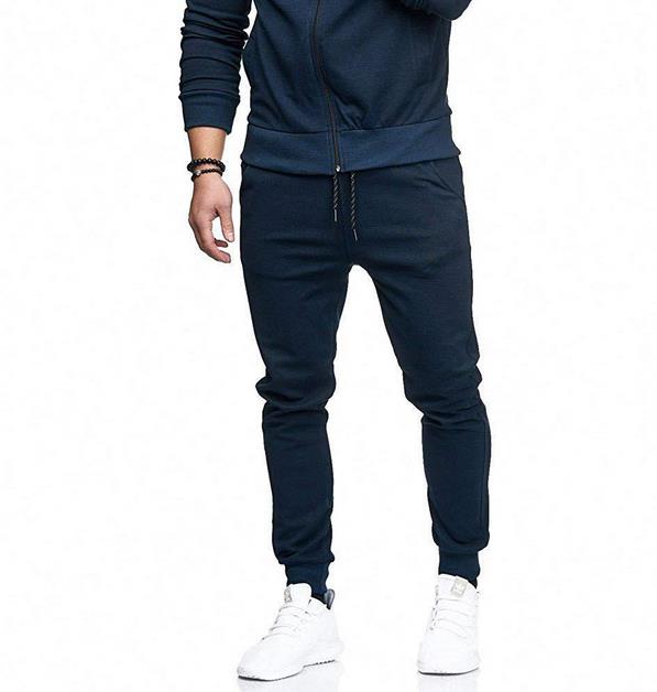 Men's slim fit fitness trousers