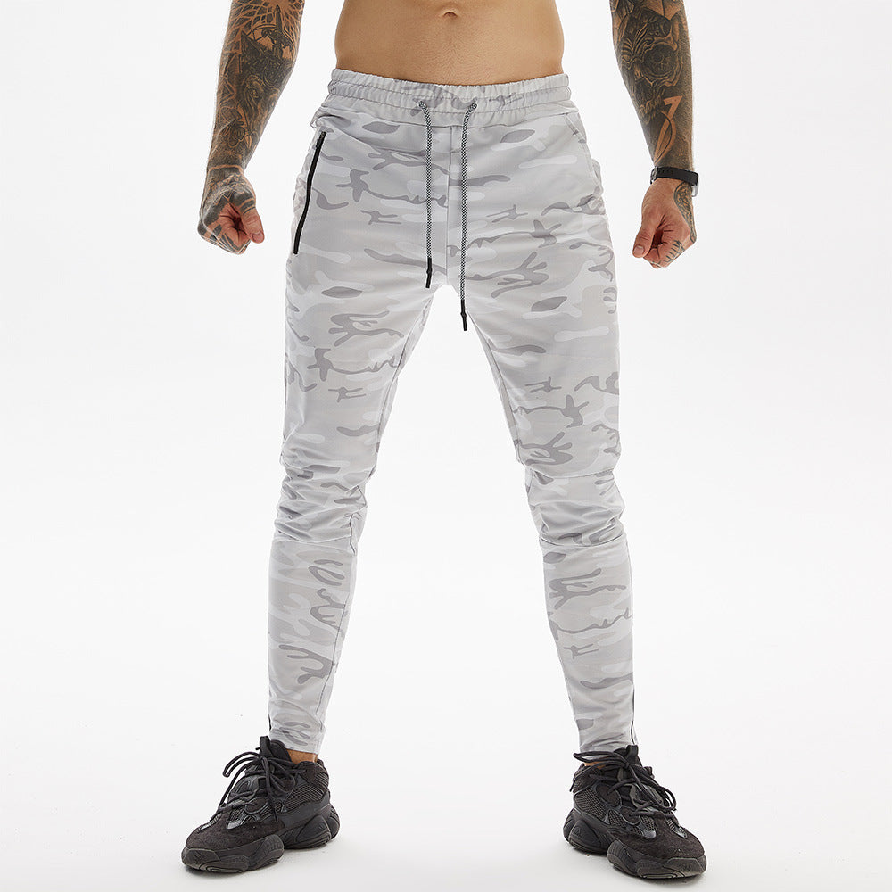 Men's Multi-pocket Camo Trousers