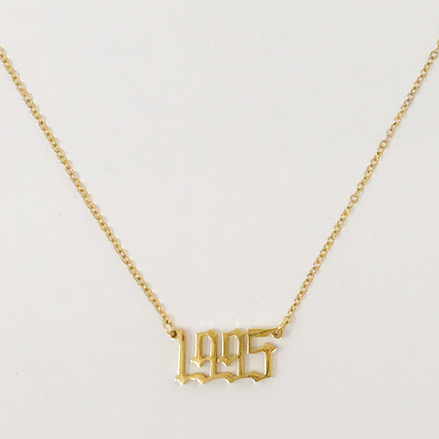 BIRTH YEAR NECKLACE