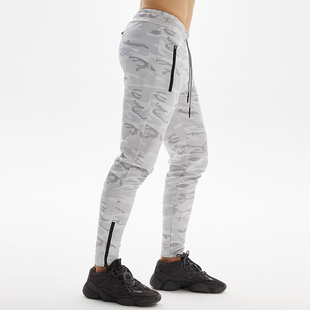 Men's Multi-pocket Camo Trousers