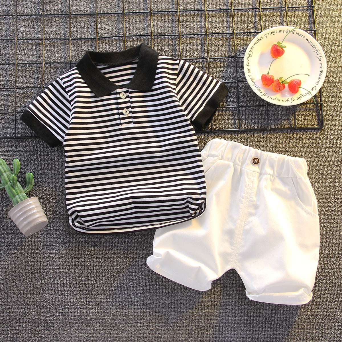 Boy's Polo Style Set