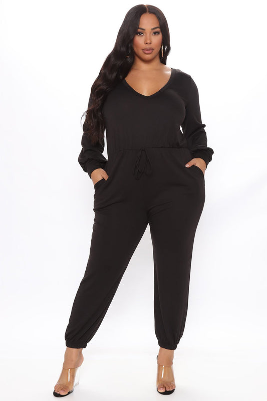 Tear drop Back Jumpsiut