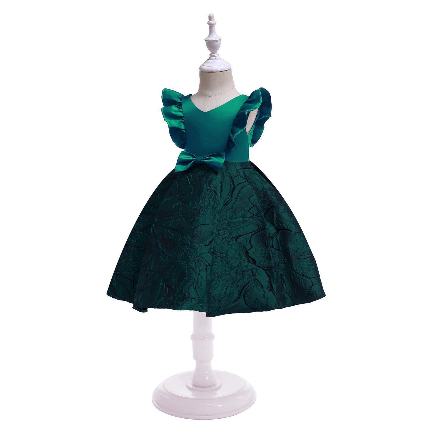 Girls Jacquard Princess Dress