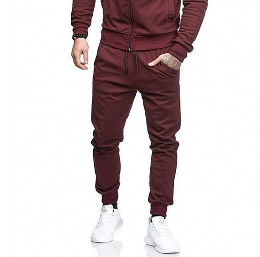 Men's slim fit fitness trousers