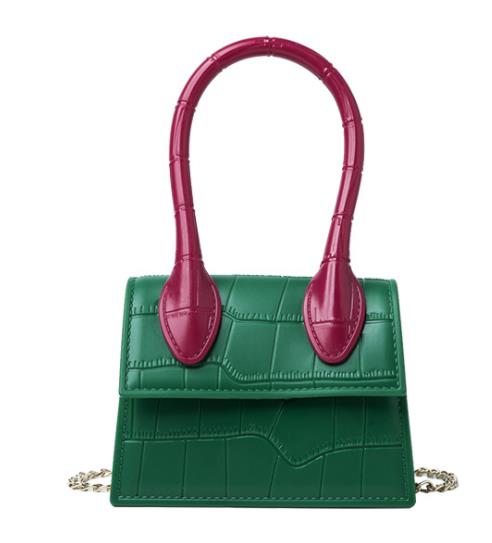 Mini Purse with Handle and Shoulder Chain
