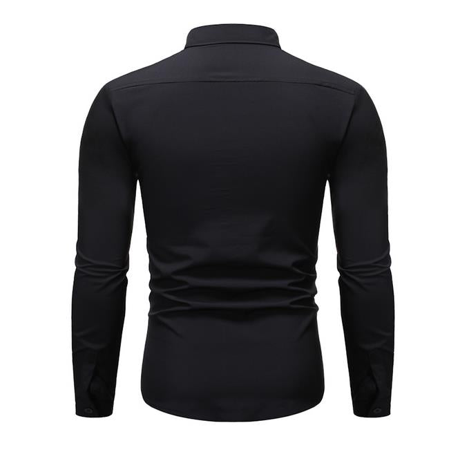 Updated Western Style Men's Shirt - Slim Fit
