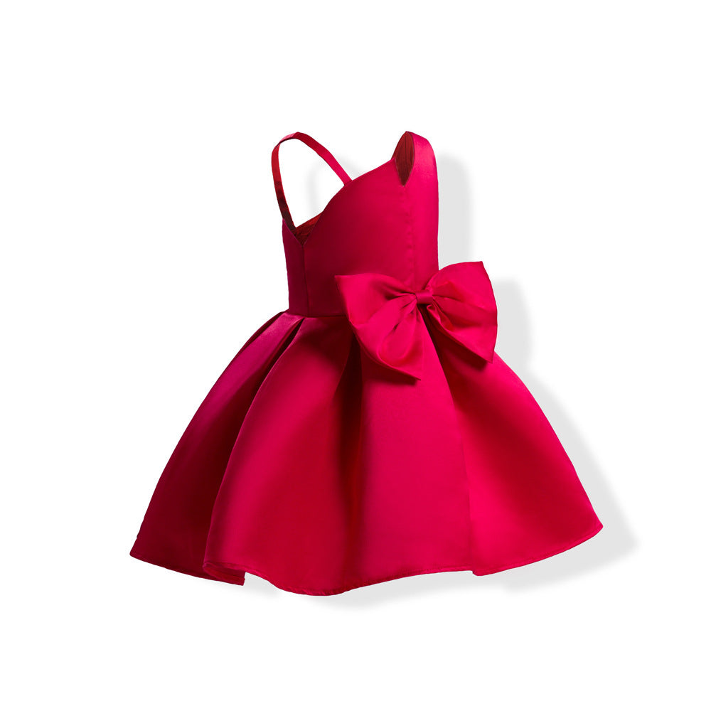One shoulder Satin Dress