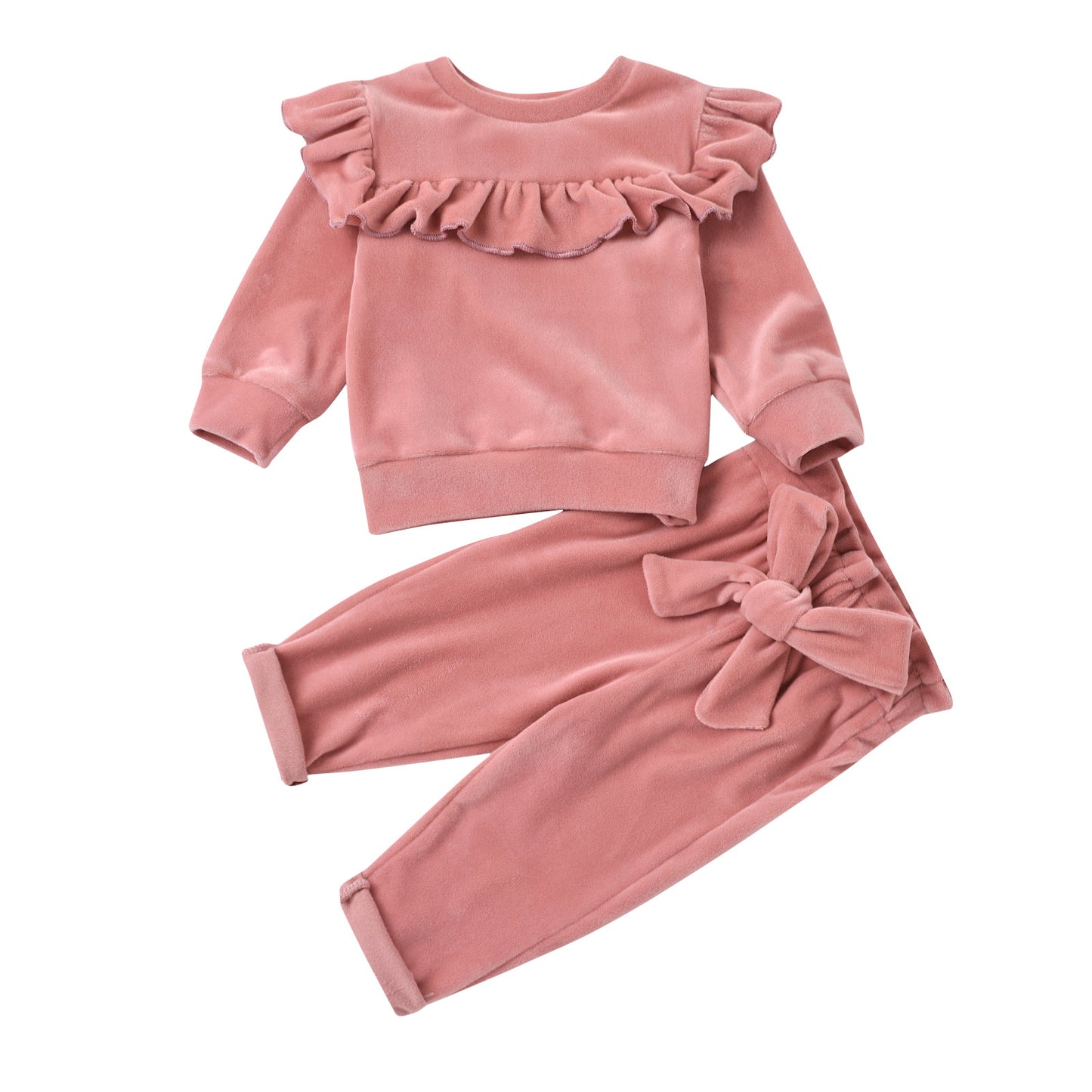 Infant's Velour Pants Set