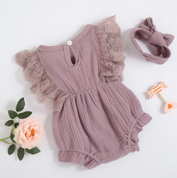 Newborn Ruffled Romper