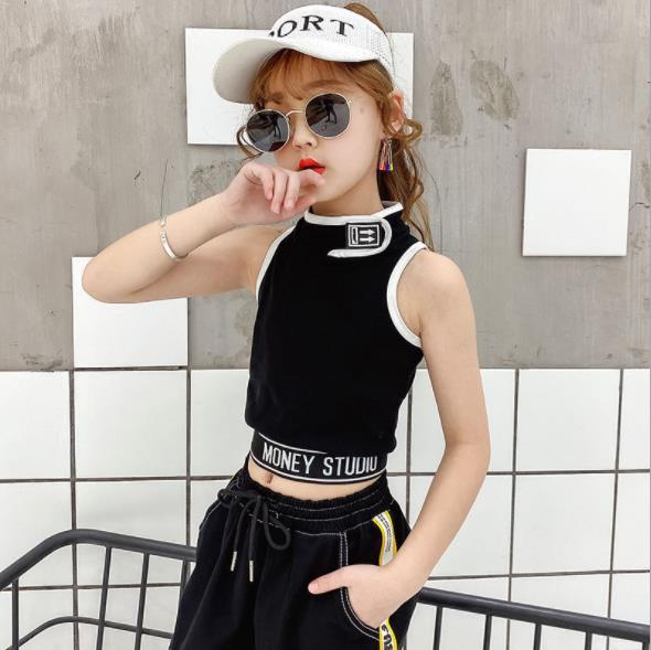 Girl's HipHop Style Sleeveless Top
