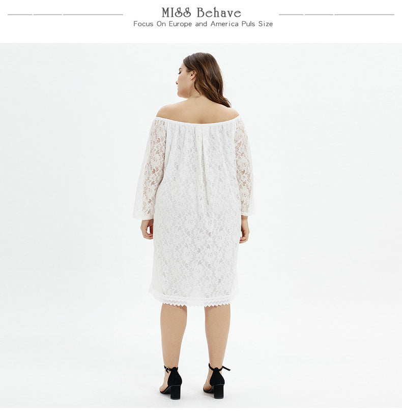 Lace Off The Shoulder Dress