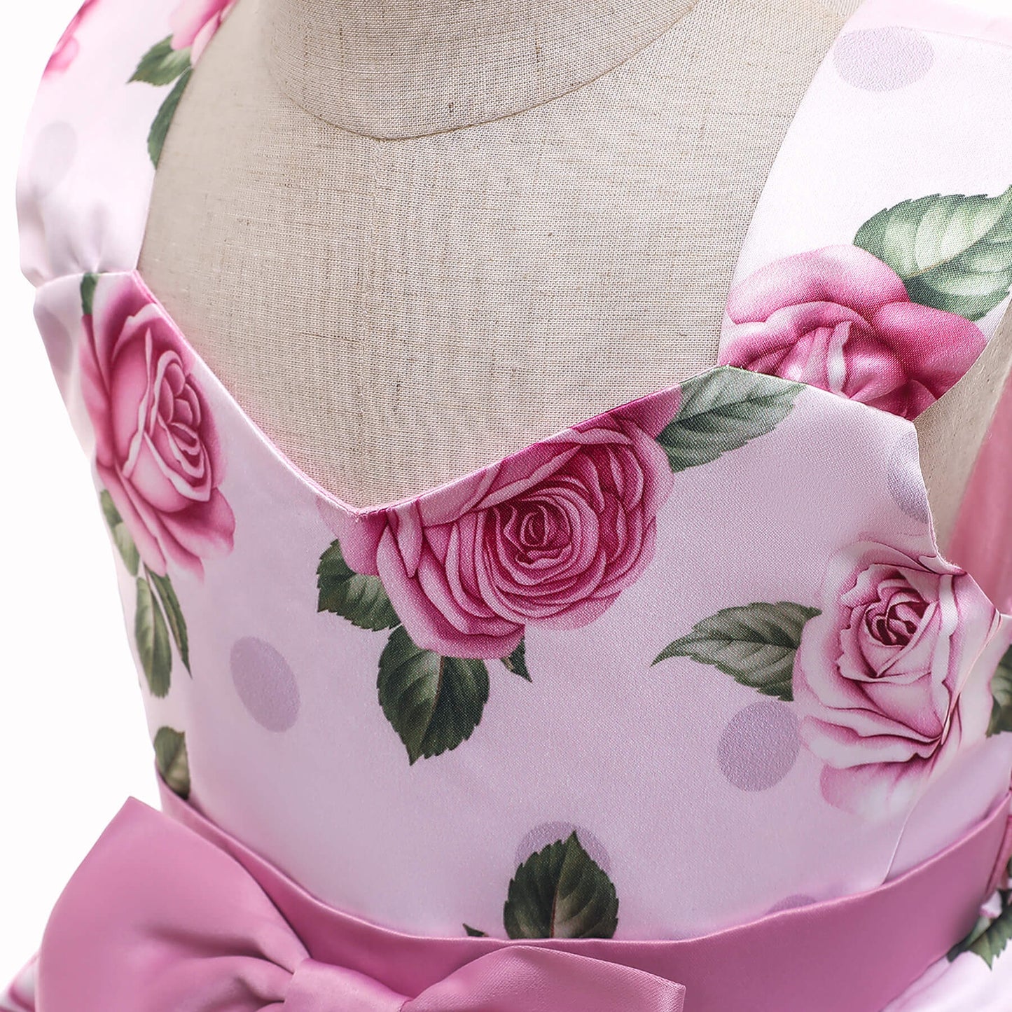 Printed puffy Princess Dress