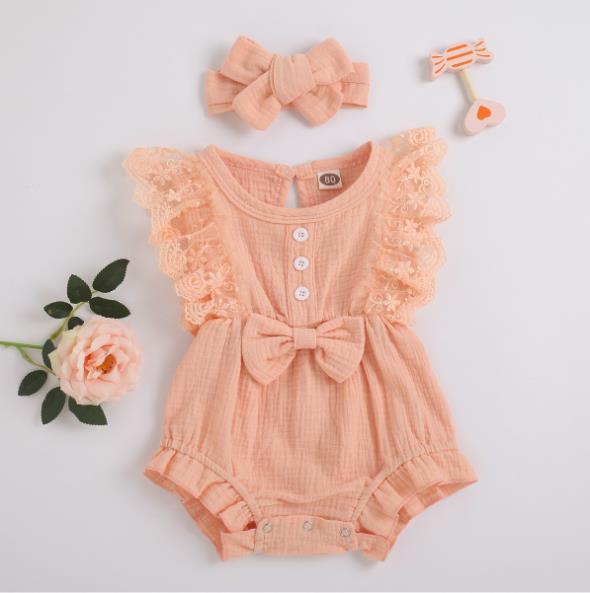 Newborn Ruffled Romper