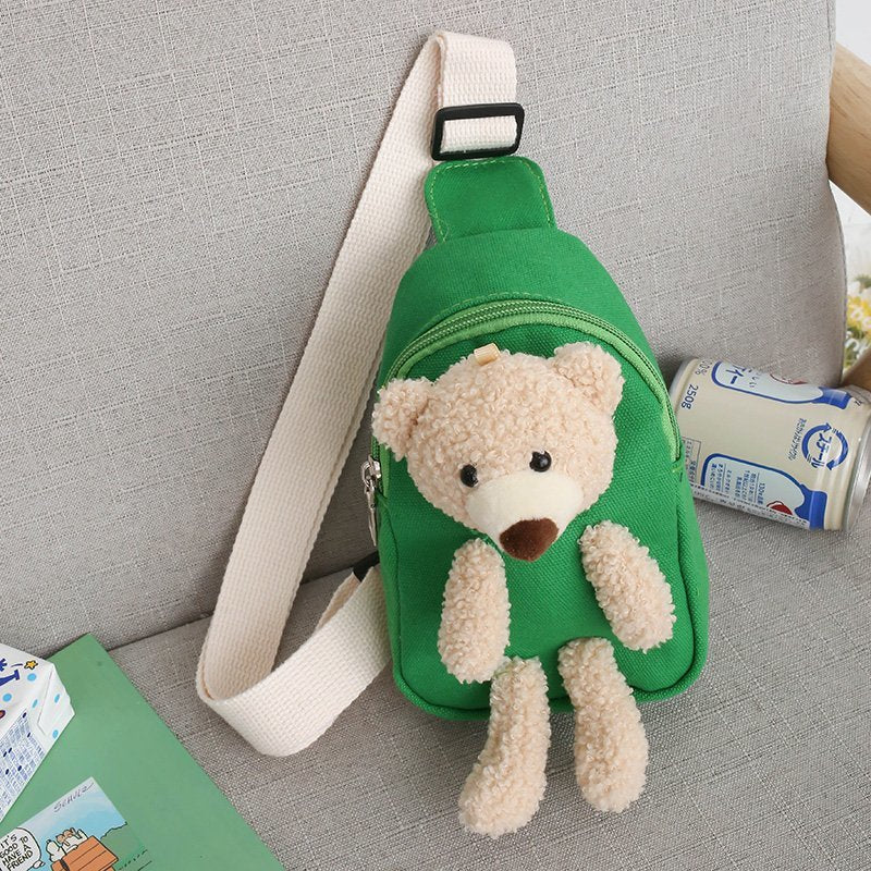 Cute Animal Zipper Crossbody Back Pack