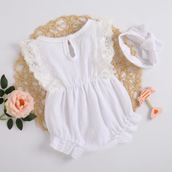 Newborn Ruffled Romper