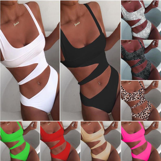 One-piece Cut-out Swimsuit