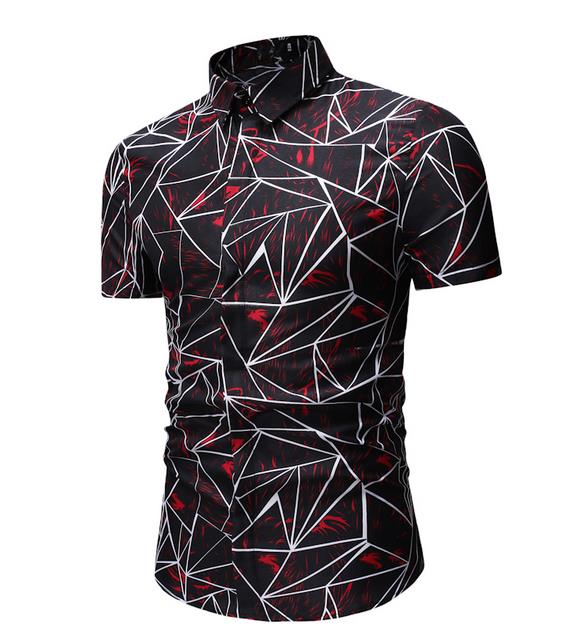 Men's Graphic Casual Shirt