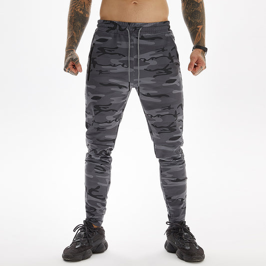 Men's Multi-pocket Camo Trousers