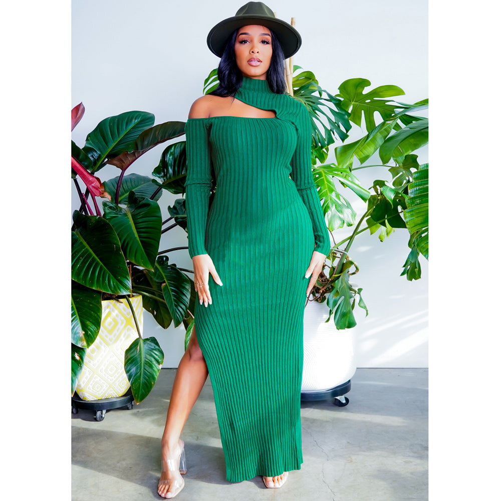Sexy Slit Maxi Dress