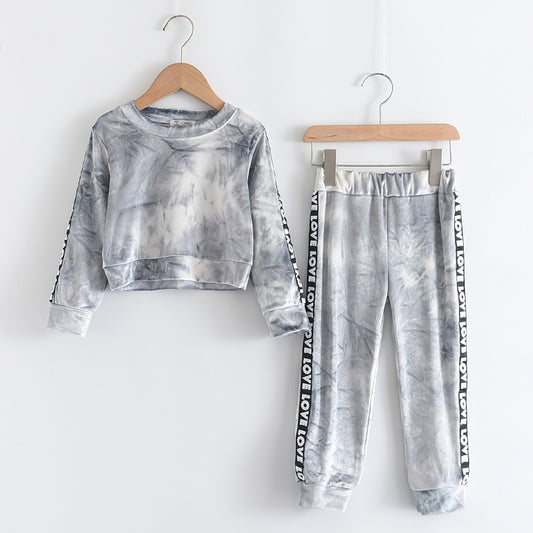 Girl's Velour Suit