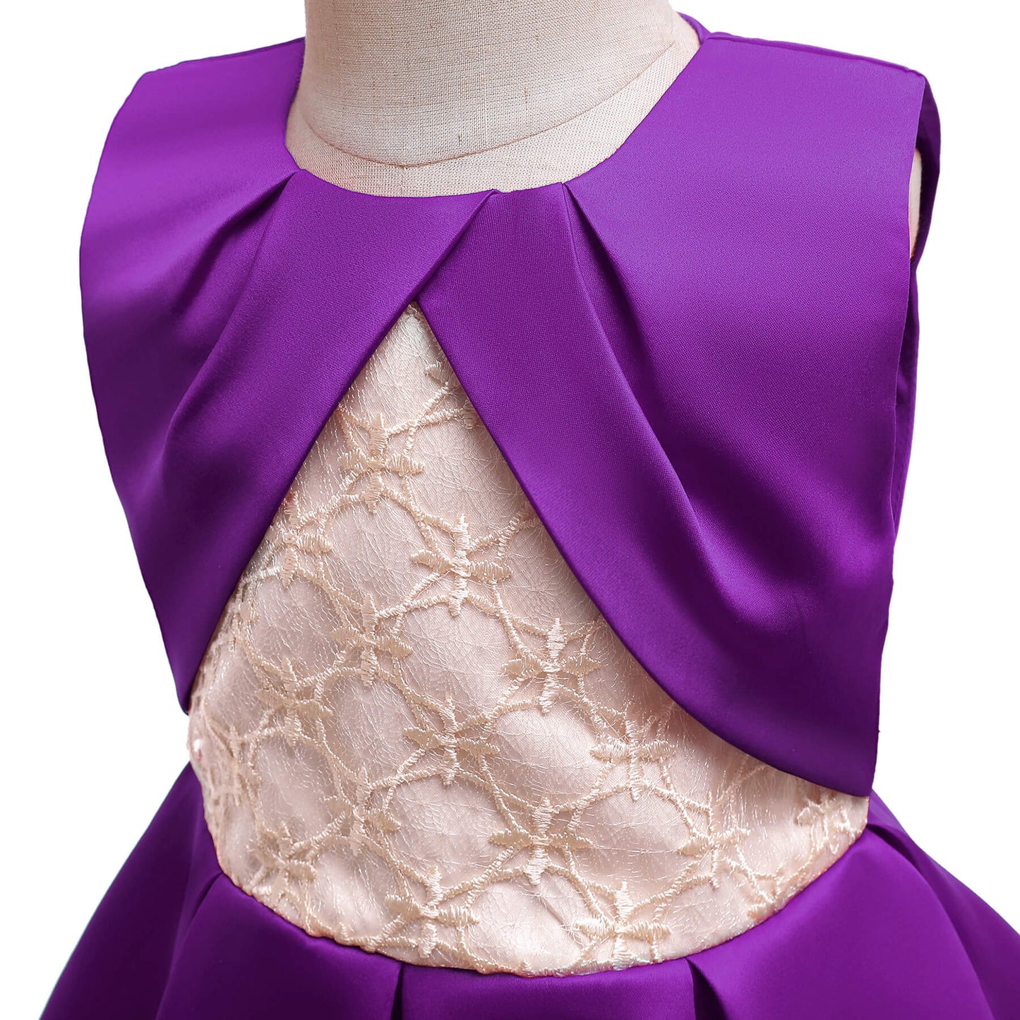 Satin Children's Princess Dress
