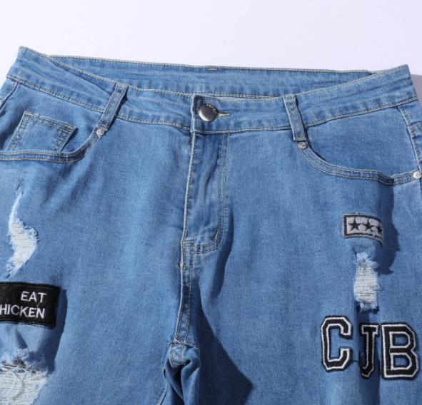 Trendy Denim Jeans - Slim Fit