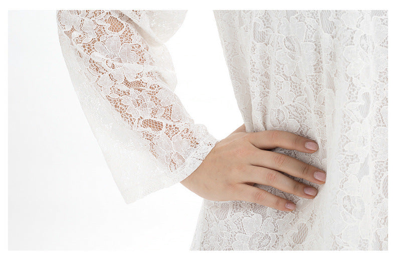 Lace Off The Shoulder Dress