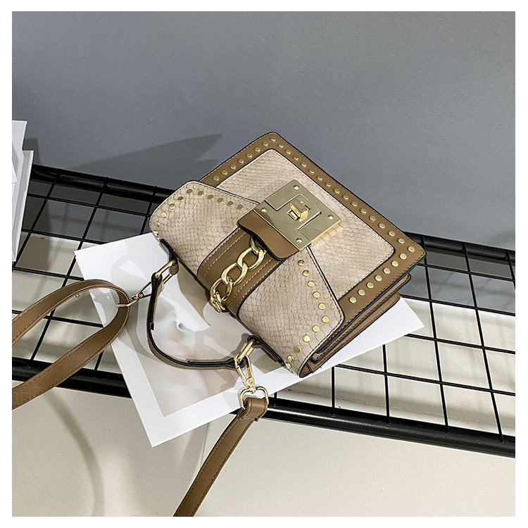 New net celebrity ins fashion casual single shoulder messenger female bag trend niche messenger bag