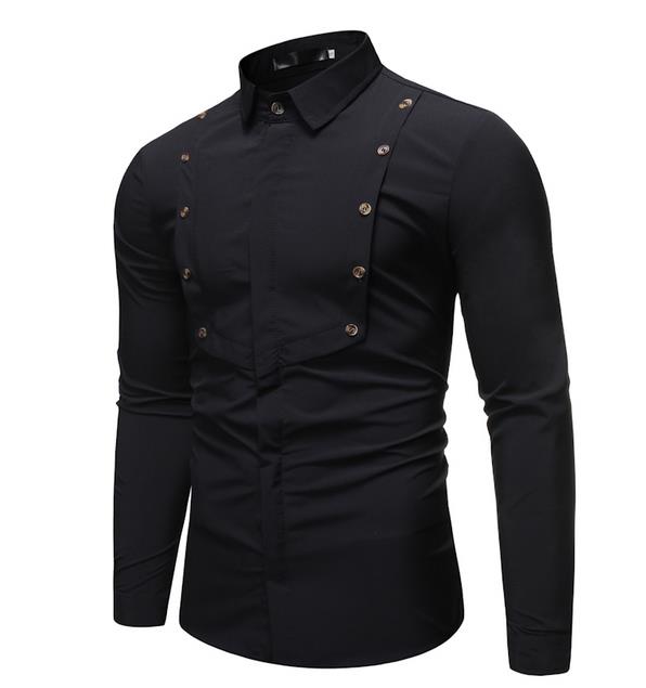 Updated Western Style Men's Shirt - Slim Fit