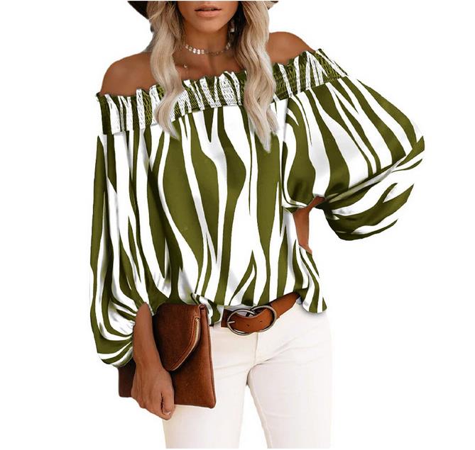 Sexy Off-shoulder Fashion Shirt