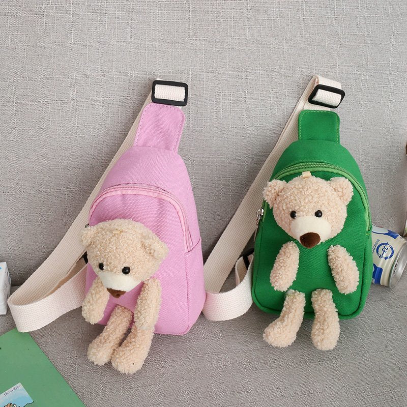 Cute Animal Zipper Crossbody Back Pack