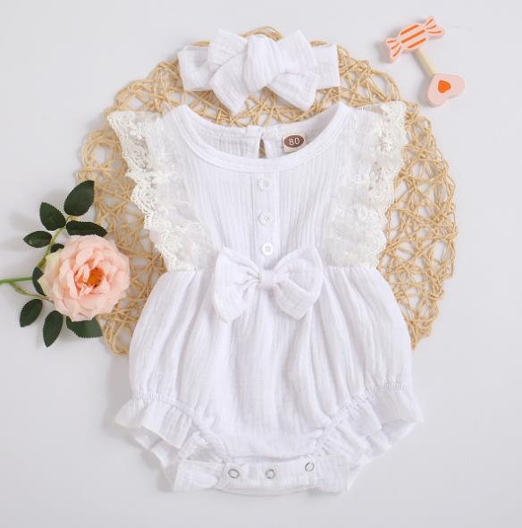Newborn Ruffled Romper