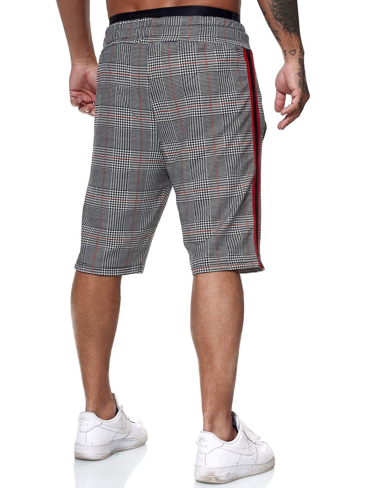 Plaid Casual Men's Shorts