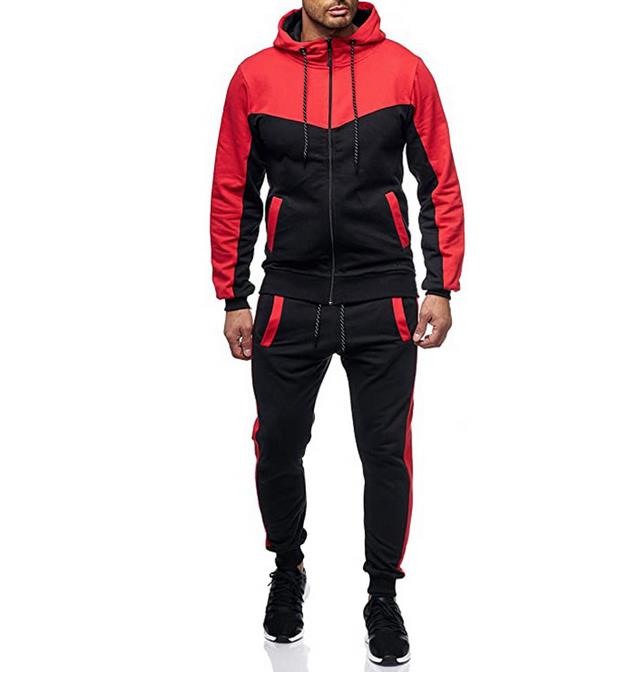 Hooded casual suit