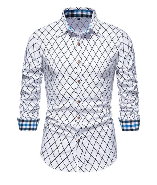 Men's City Style Fashion Shirt - Slim Fit