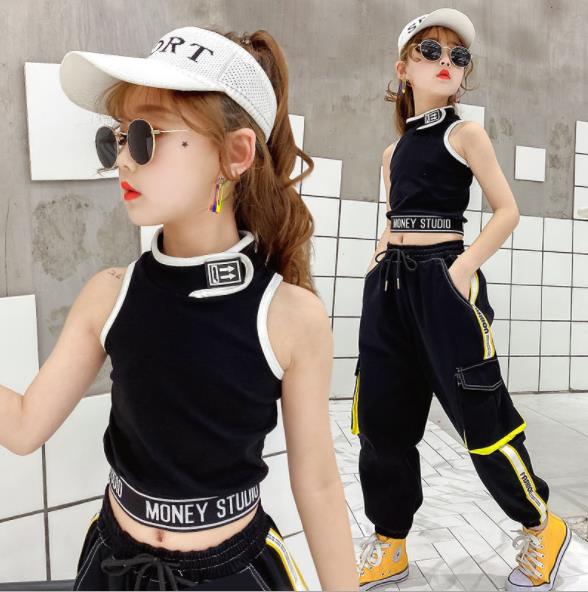 Girl's HipHop Style Sleeveless Top