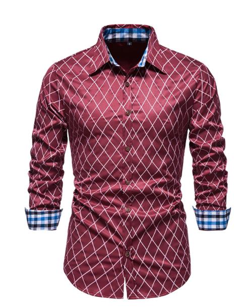 Men's City Style Fashion Shirt - Slim Fit