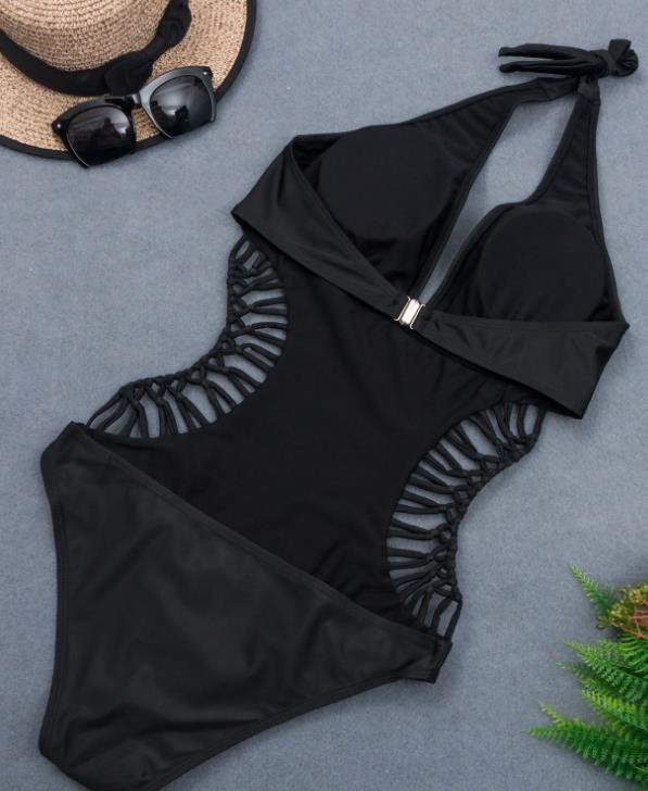 Sexy Laced Side Detail Swimsuit